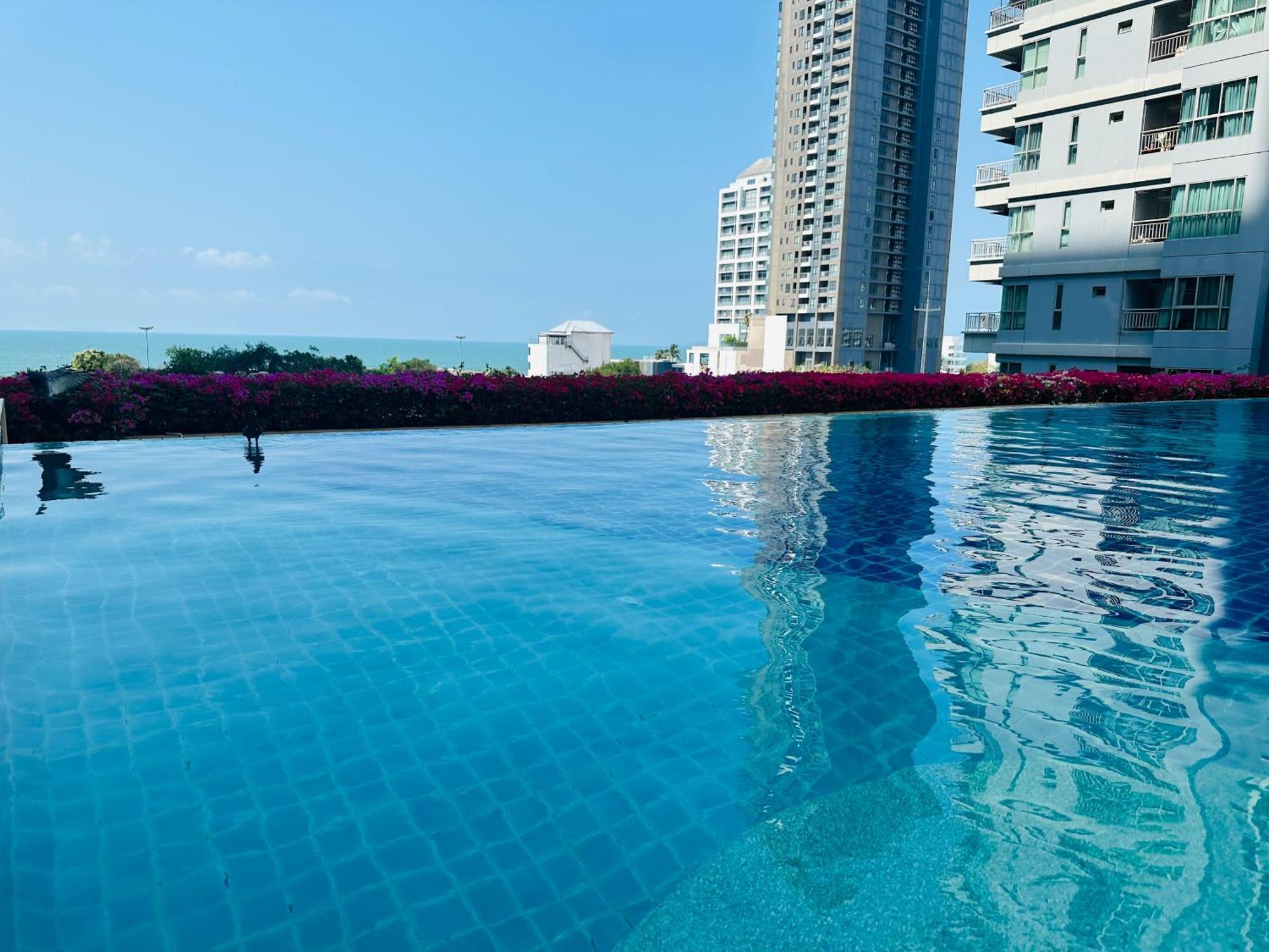 Seaview Beach Room Lumpini-Pool And Gym Face To Ocean Джомтьєн-Біч Екстер'єр фото