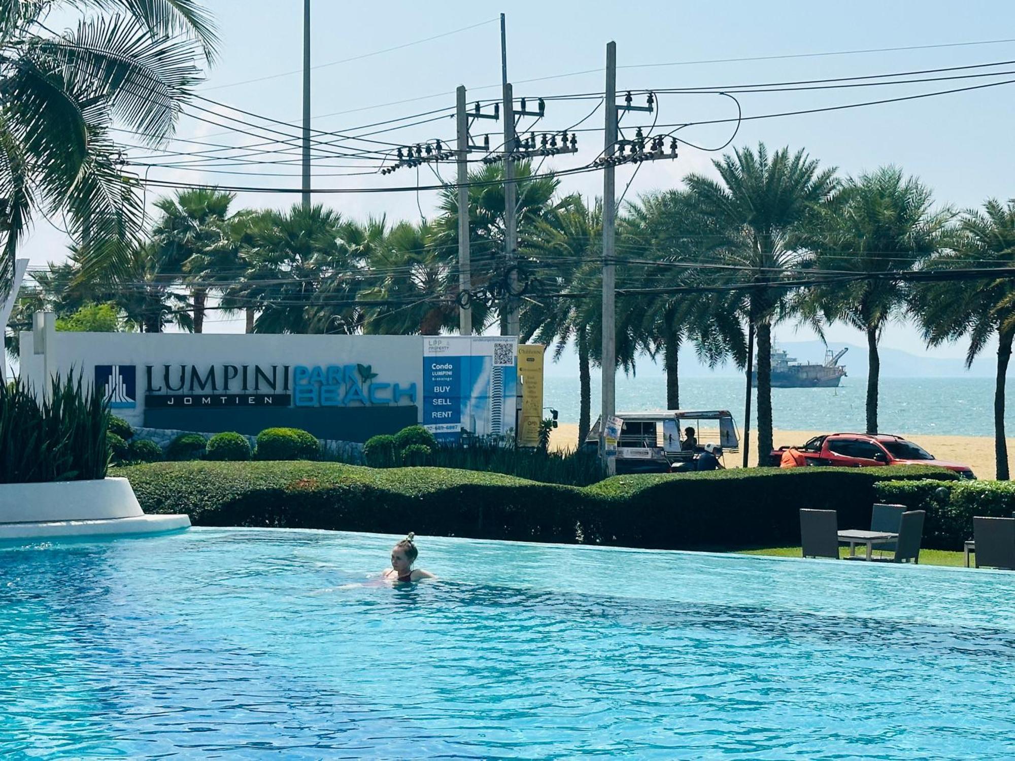 Seaview Beach Room Lumpini-Pool And Gym Face To Ocean Джомтьєн-Біч Екстер'єр фото