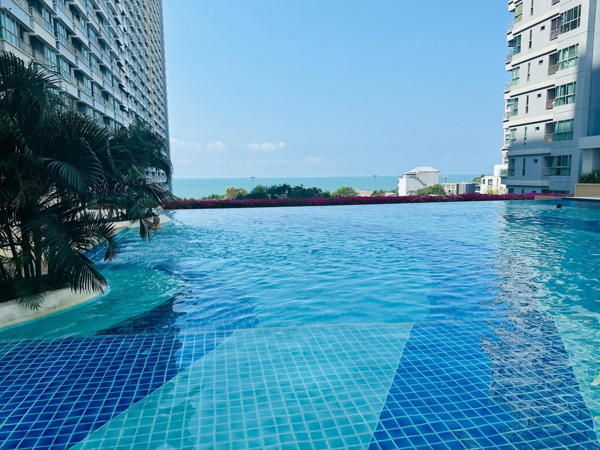 Seaview Beach Room Lumpini-Pool And Gym Face To Ocean Джомтьєн-Біч Екстер'єр фото