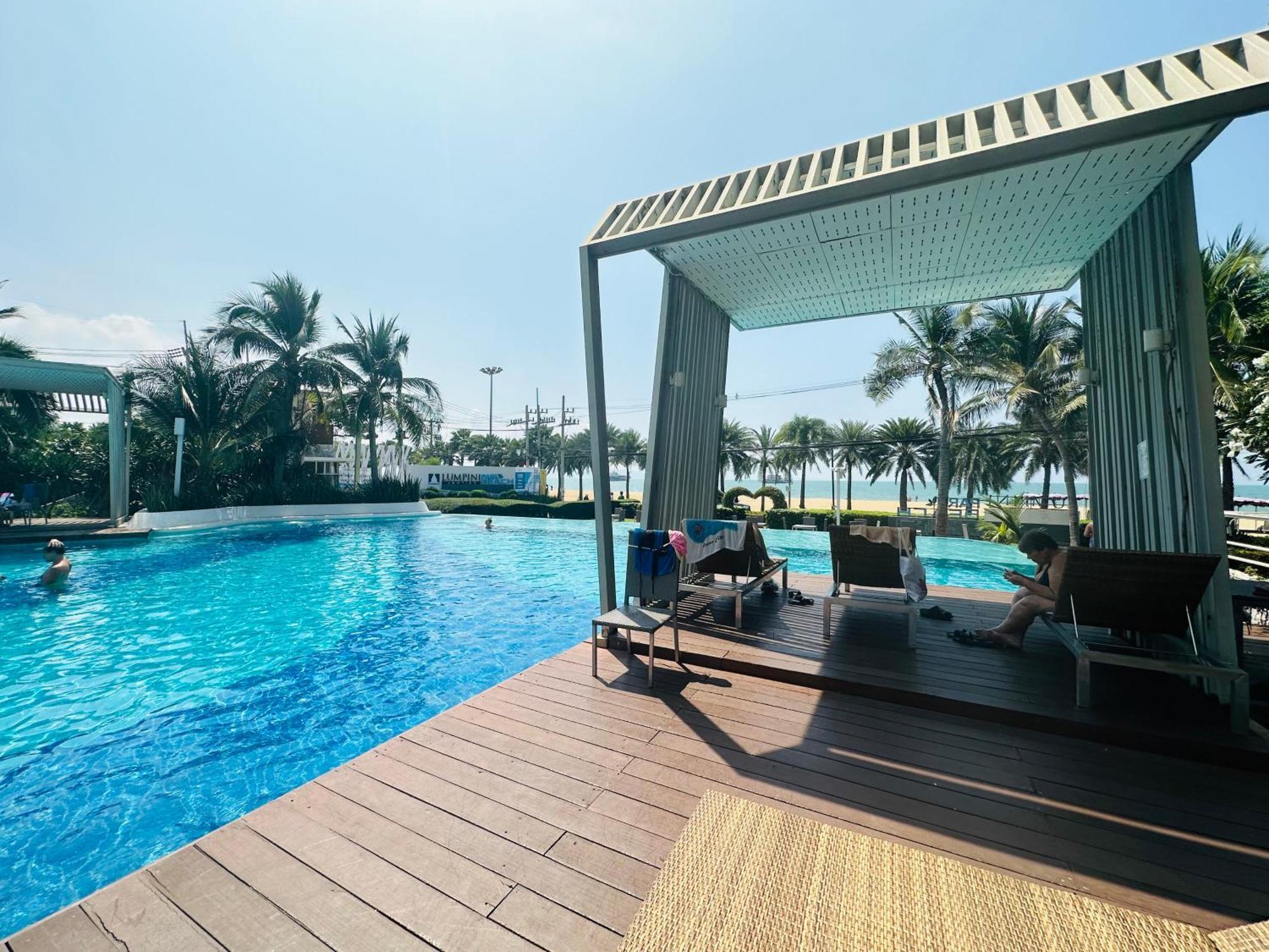 Seaview Beach Room Lumpini-Pool And Gym Face To Ocean Джомтьєн-Біч Екстер'єр фото