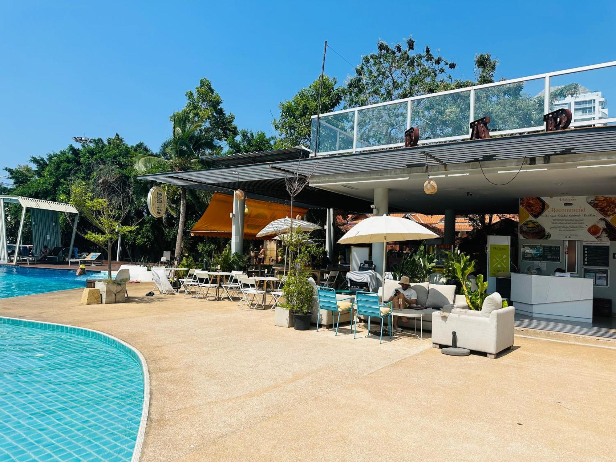 Seaview Beach Room Lumpini-Pool And Gym Face To Ocean Джомтьєн-Біч Екстер'єр фото